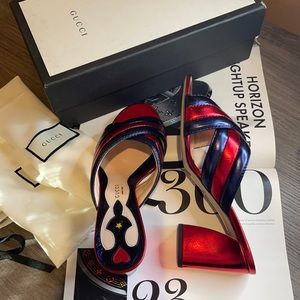 NIB, Authentic Gucci Mules size 9